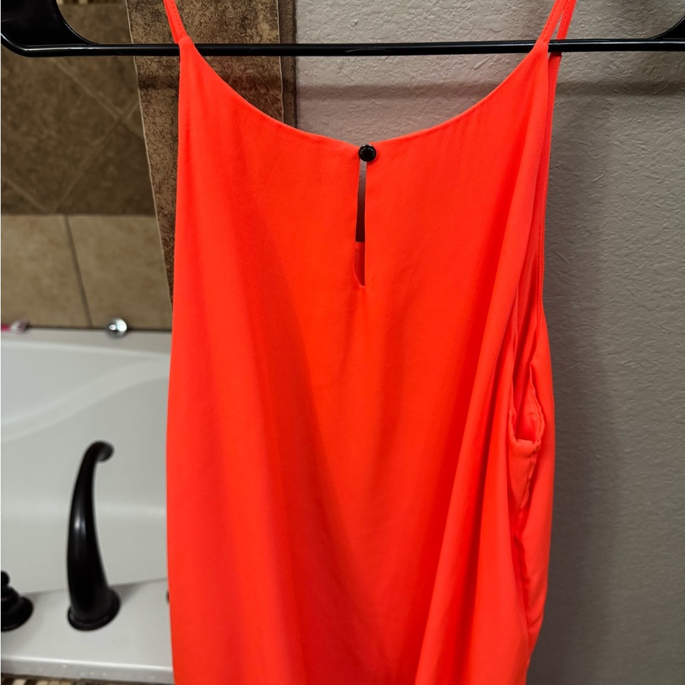 Vince Camuto Vibrant Orange Blouse